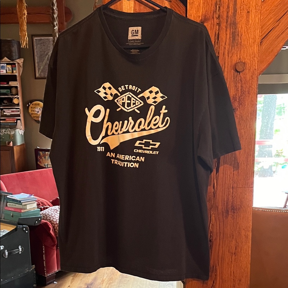 Chevrolet Black Short Sleeve Men's Tee